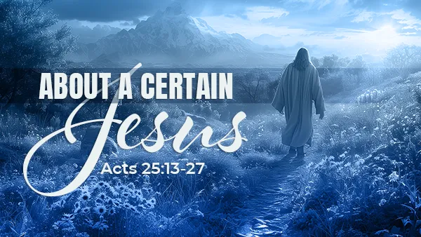 About A Certain Jesus