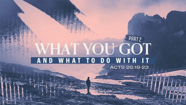What You Got and What To Do With It – Part 2
